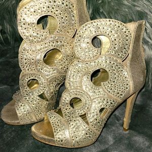 Gianni Bini Rhinestone heels